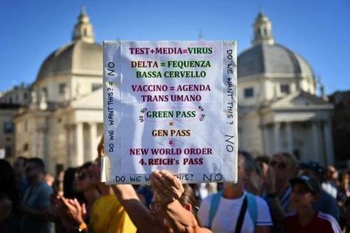 Italy Covid Protest 1